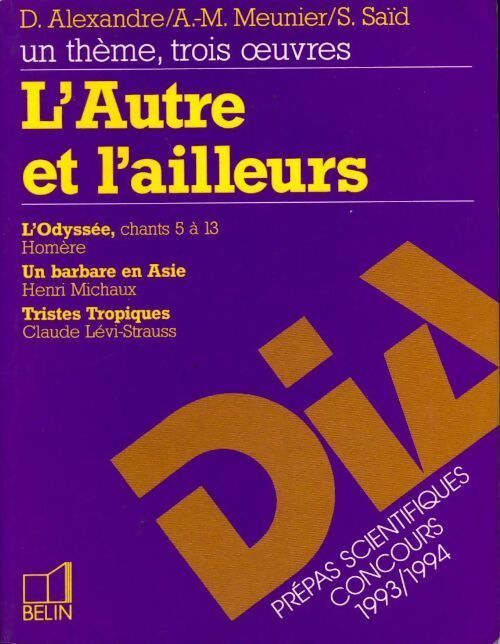 L'autre et l'ailleurs - Collectif - Livre
