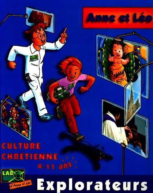 Anne et Léo explorateurs, labo - Collectif - Livre