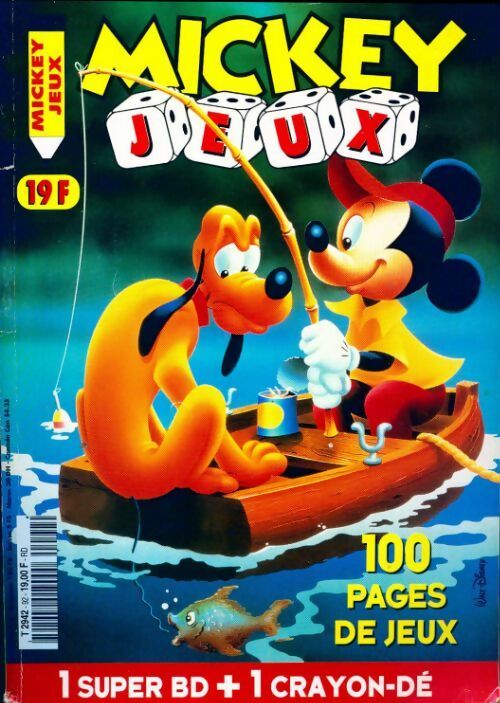 Mickey jeux n°92 - Collectif - Livre