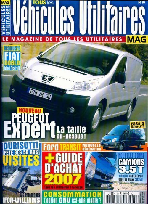 Véhicules utilitaires mag n°18 - Collectif - Livre