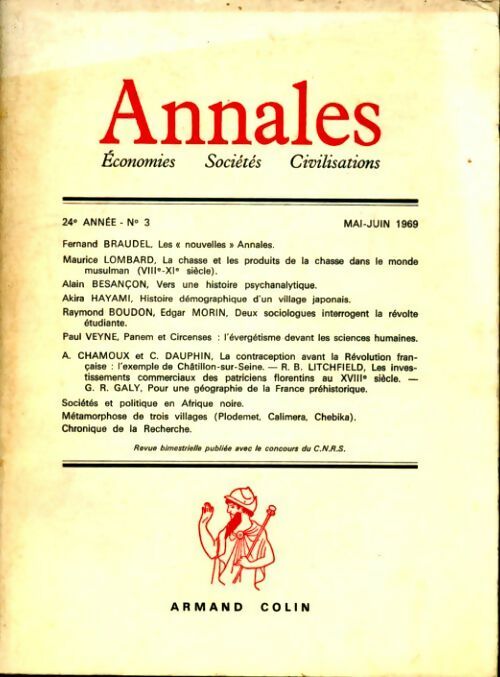 Annales 24e année n°3 - Collectif - Livre