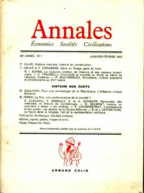 Annales 28e année n°1 - Collectif - Livre