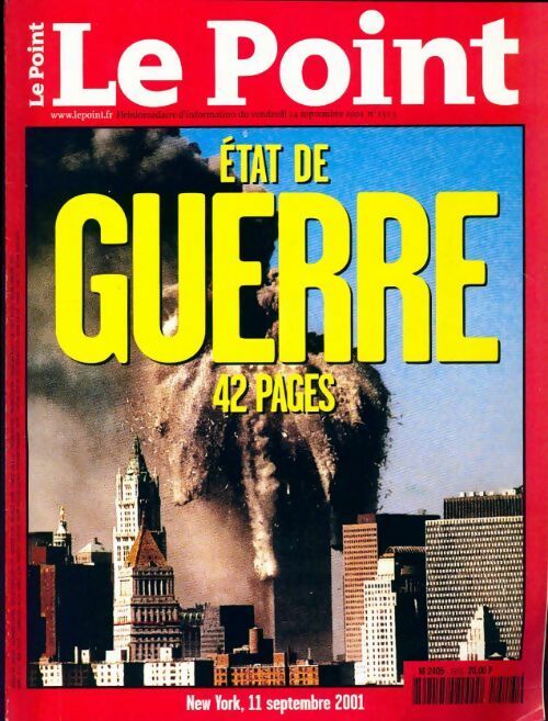 Le point n°1513 : Etat de guerre - Collectif - Livre