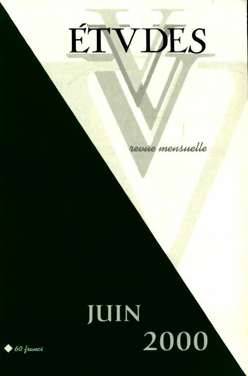 Etudes n°392-6 - Collectif - Livre
