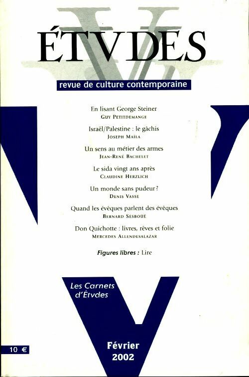 Etudes n°396-3 - Collectif - Livre