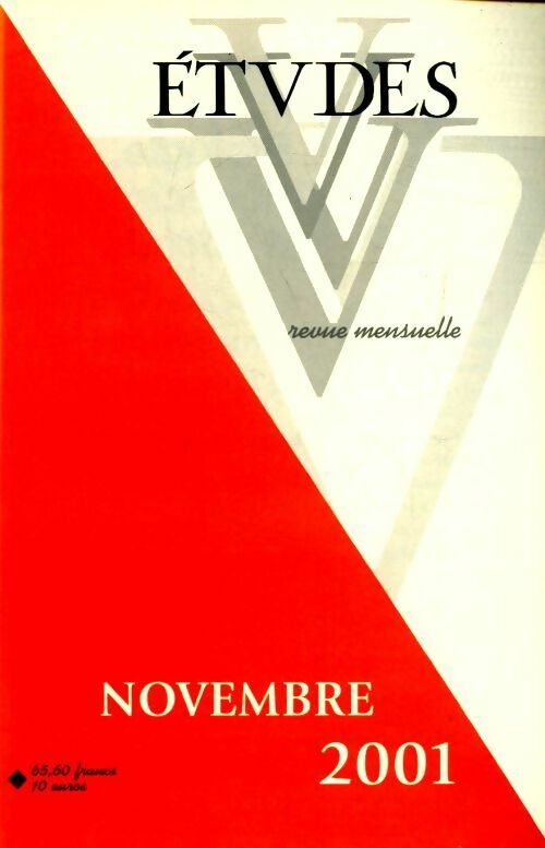 Etudes n°395-5 - Collectif - Livre