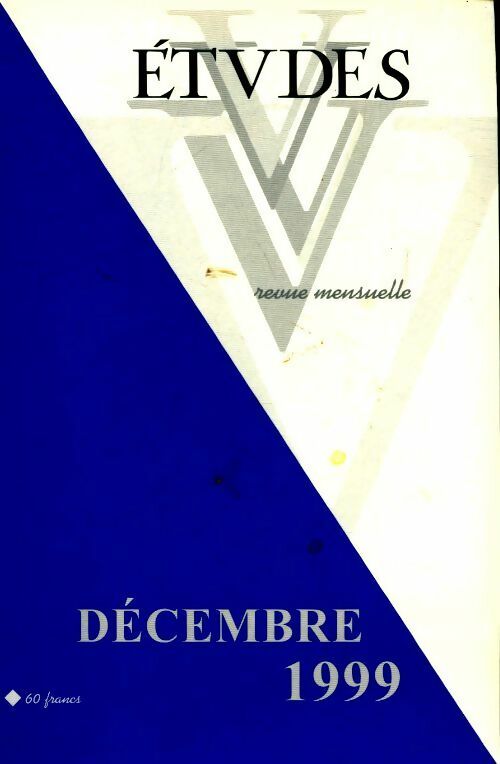 Etudes n°391-6 - Collectif - Livre
