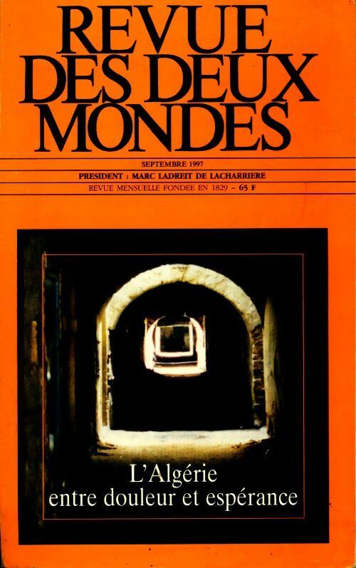 Revue des deux mondes septembre 1997 - Collectif - Livre