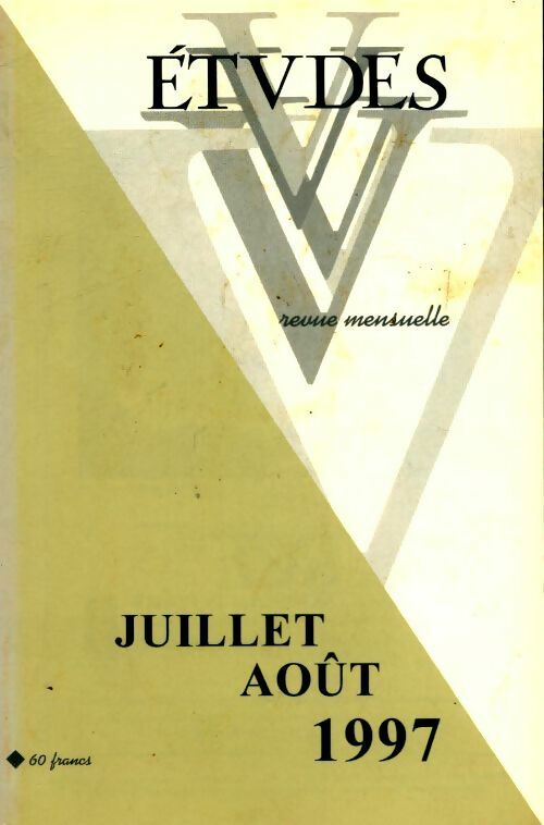 Etudes n°387-1-2 - Collectif - Livre