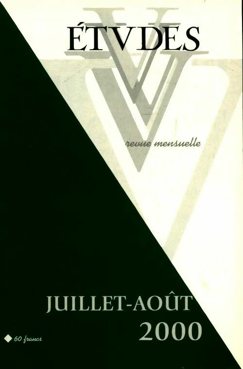 Etudes n°393-1-2 - Collectif - Livre