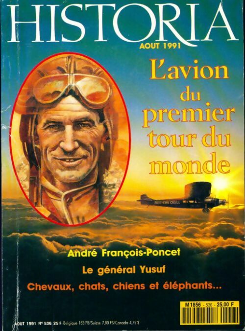 Historia n°536 : L'avion du premier tour du monde - Collectif - Livre