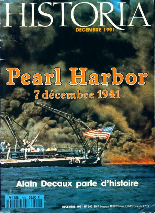 Historia n°540 : Pearl Harbor - Collectif - Livre