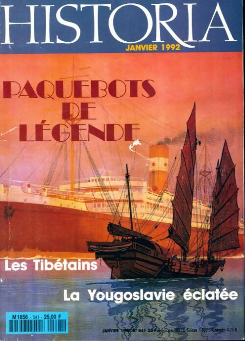 Historia n°541 : Paquebots de légende - Collectif - Livre