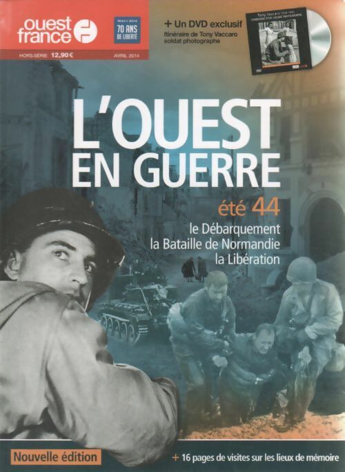 L'Ouest en guerre. Eté 44 (+ CD) - Collectif - Livre