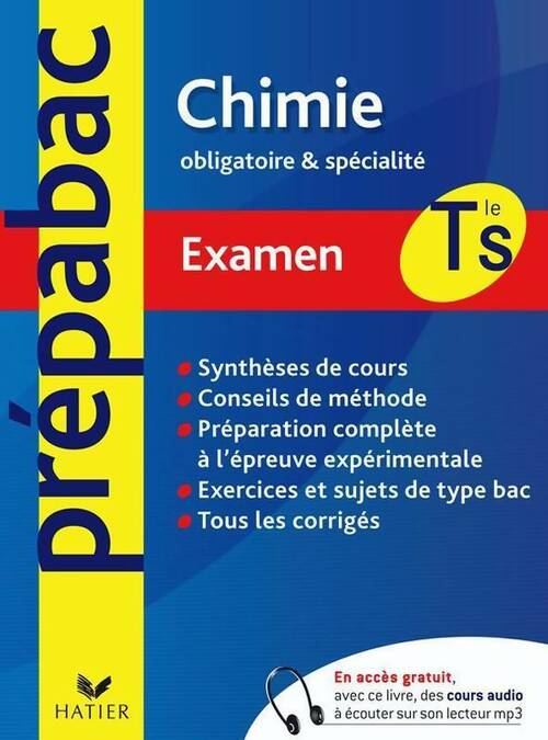 Chimie Terminale S : Enseignement obligatoire & spécialité. Examen 2010 - Jean-François Le Maréchal - Livre