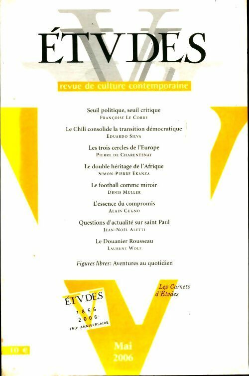 Etudes n°404-5 - Collectif - Livre