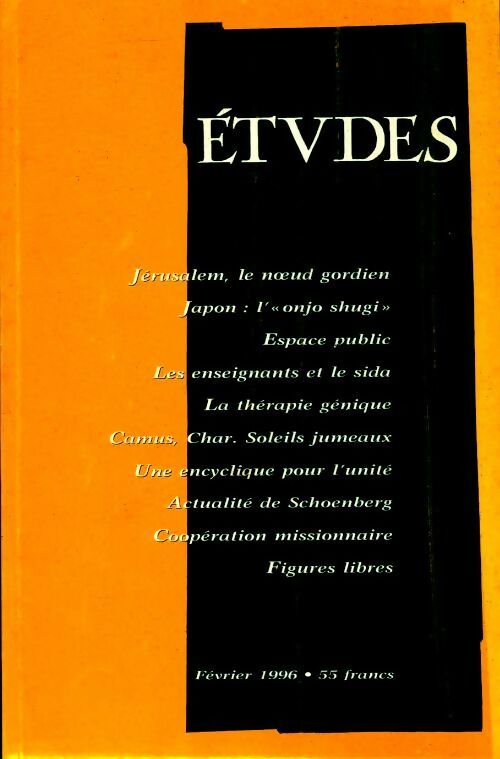 Etudes n°384-2 - Collectif - Livre