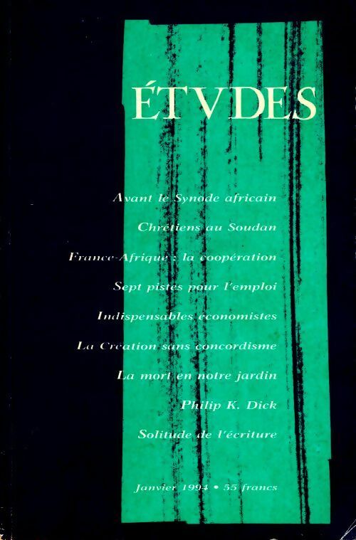 Etudes n°380-1 - Collectif - Livre