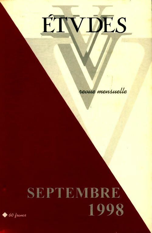 Etudes n°389-3 - Collectif - Livre