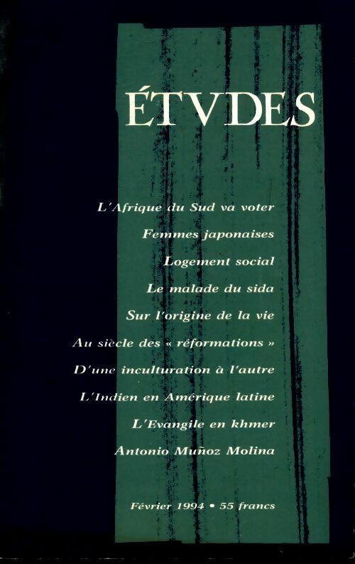 Etudes n°380-2 - Collectif - Livre