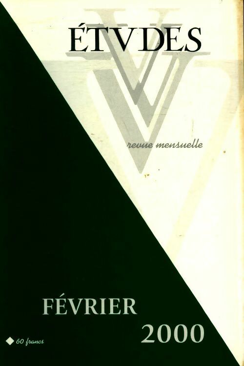 Etudes n°392-2 - Collectif - Livre