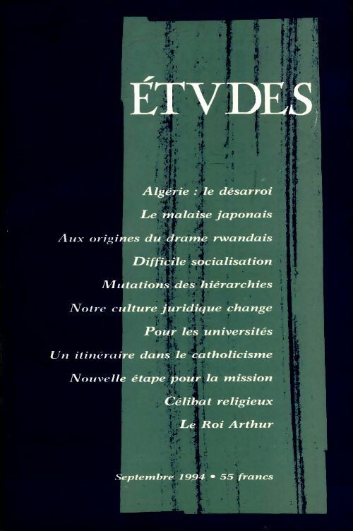 Etudes n°381-3 - Collectif - Livre