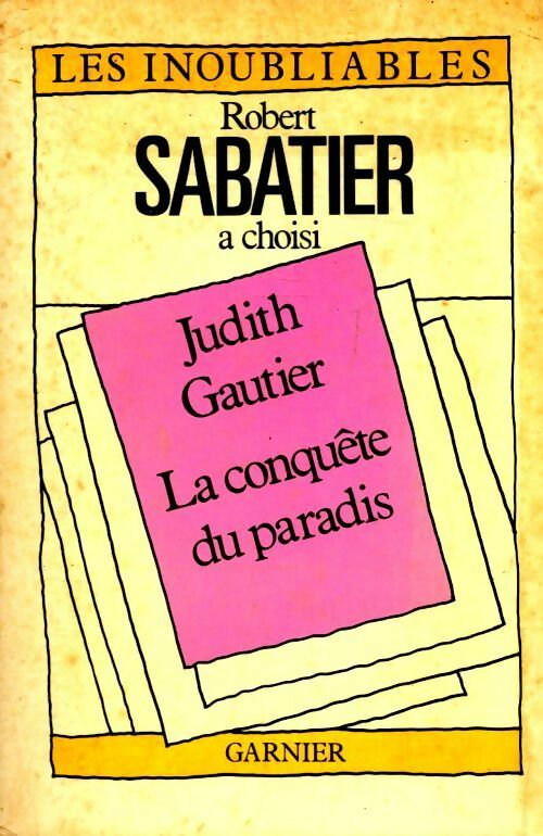 La conquête du paradis - Judith Gautier - Livre