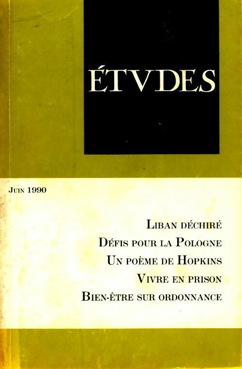 Etudes n°372-6 - Collectif - Livre
