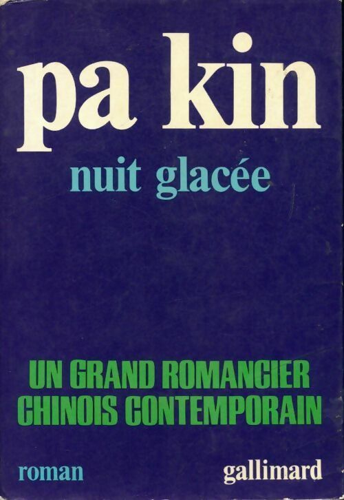 Nuit glacée - Pa Kin - Livre