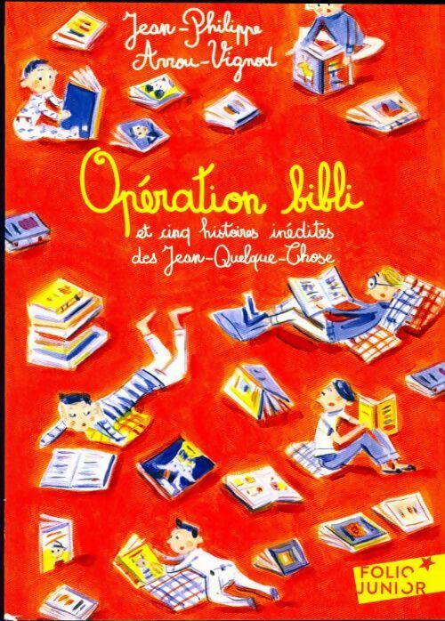 Opération bibli - Jean-Philippe Arrou-Vignod - Livre
