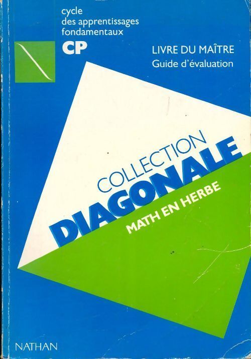 Math en herbe. Cycle des apprentissages fondamentaux CP livre du maître guide d'évaluation - Jean-Joël Brégeon - Livre