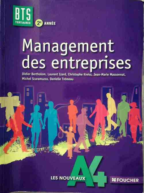 Management des entreprises BTS tertiaires 2e année - Didier Bertholom - Livre
