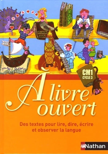 A livre ouvert CM1 - Christian Demongin - Livre