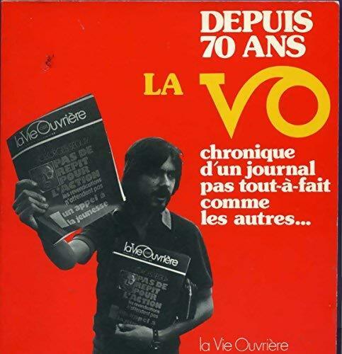 Depuis 70 ans la VO - Collectif - Livre