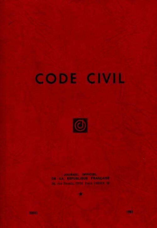 Code civil - Collectif - Livre
