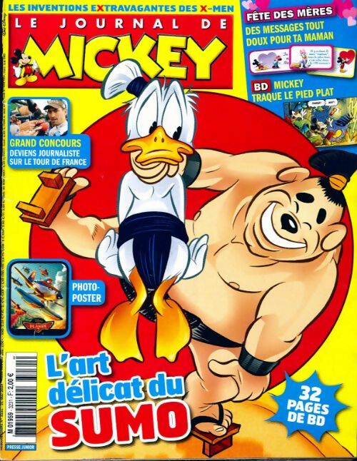 Le journal de Mickey n°3231 : L'art délicat du sumo - Collectif - Livre
