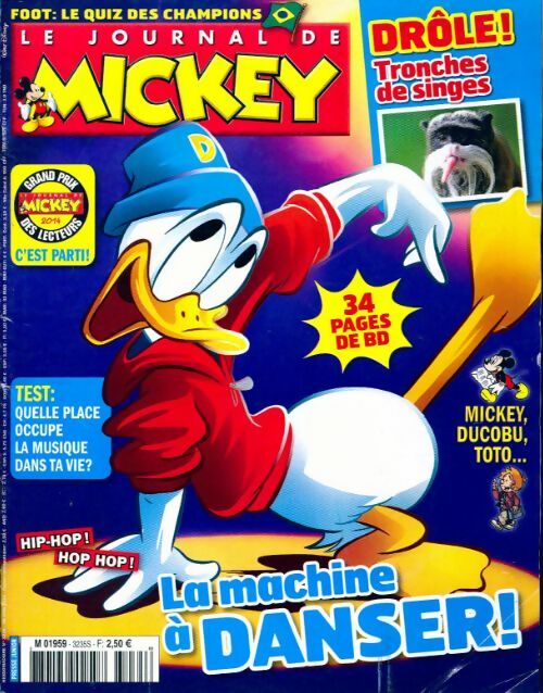 Le journal de Mickey n°3235 : La machine à danser ! - Collectif - Livre