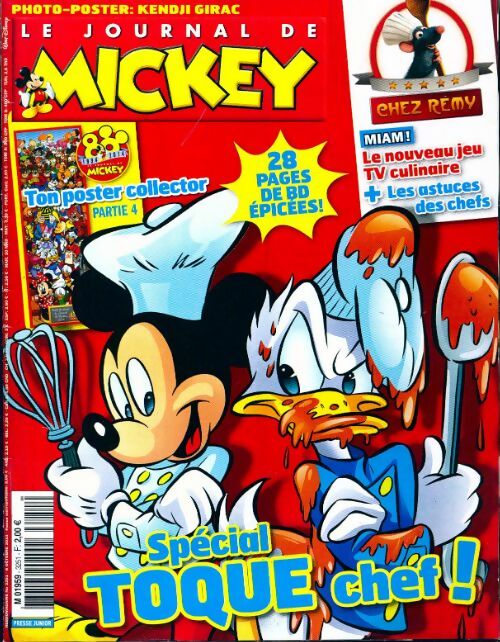 Le journal de Mickey n°3251 : Spécial toque chef ! - Collectif - Livre