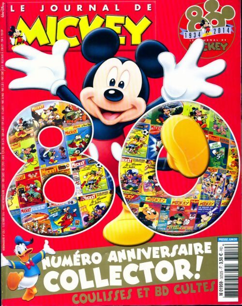 Le journal de Mickey n°3252 : Numéro anniversaire collector - Collectif - Livre