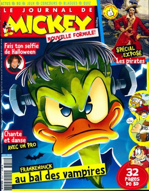 Le journal de Mickey n°3254 : Au bal des vampires - Collectif - Livre