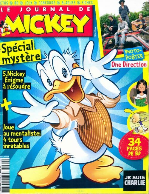 Le journal de Mickey n°3266 : Spécial mystère - Collectif - Livre