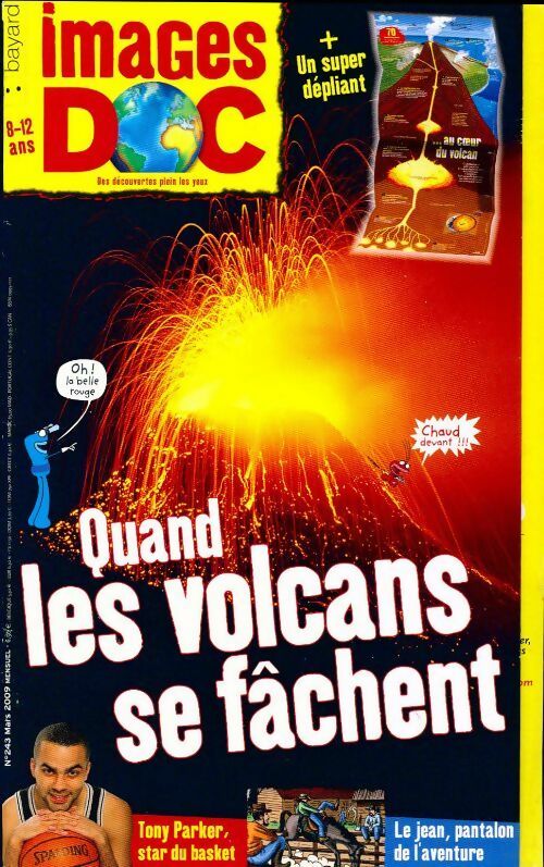 Images doc n°243 : Quand les volcans se fâchent - Collectif - Livre