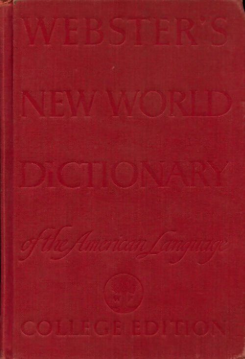 Websters new world dictionary of the american language - Inconnu - Livre