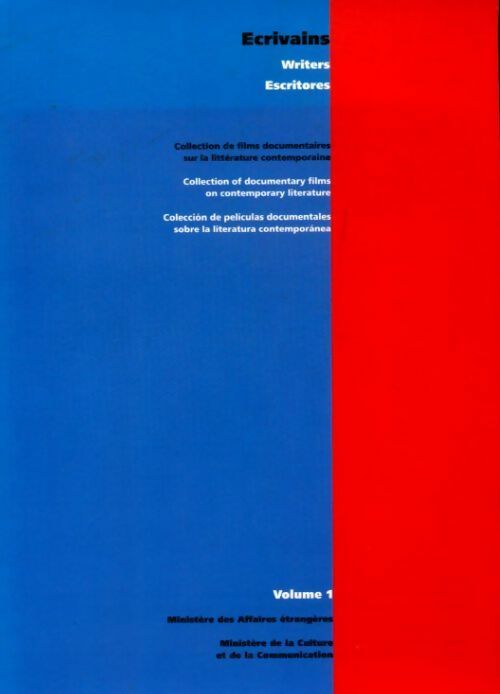 Écrivains Tome I - Collectif - Livre