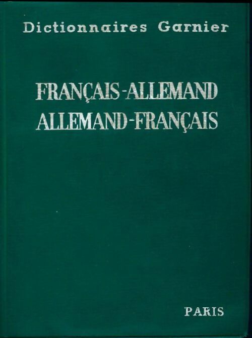 Dictionnaire allemand-français et français-allemand - Karl Rotteck - Livre