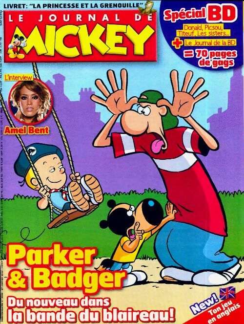 Le journal de Mickey n°3006 : Parker & Badger - Collectif - Livre