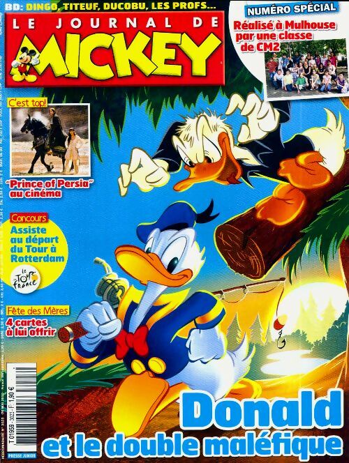 Le journal de Mickey n°3023 : Donald et le double maléfique - Collectif - Livre
