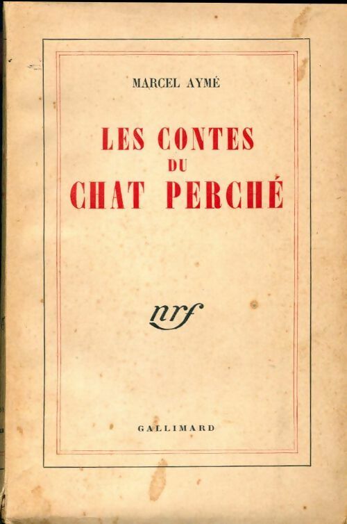 Les contes du chat perché - Marcel Aymé - Livre