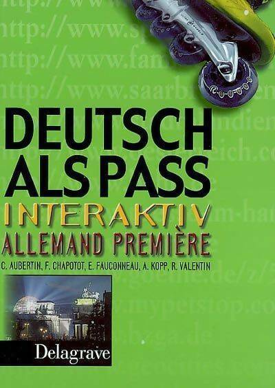 Deutsch als pass interaktiv Allemand première - Claude Aubertin - Livre
