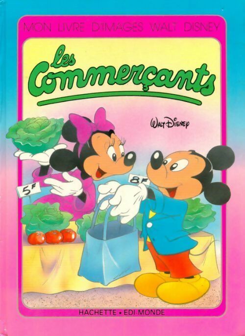 Les commerçants - Walt Disney - Livre